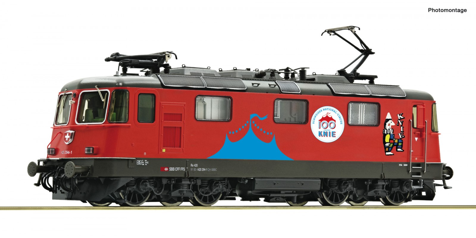 RO71402 - Electric locomotive 420 294-1 “Circus Knie”